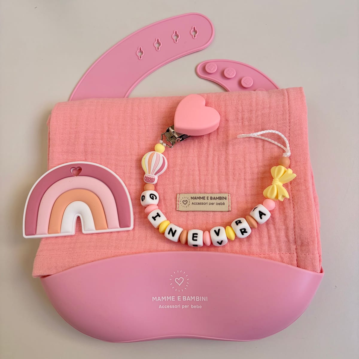 Set nascita personalizzato — esempio reale (Ginevra)