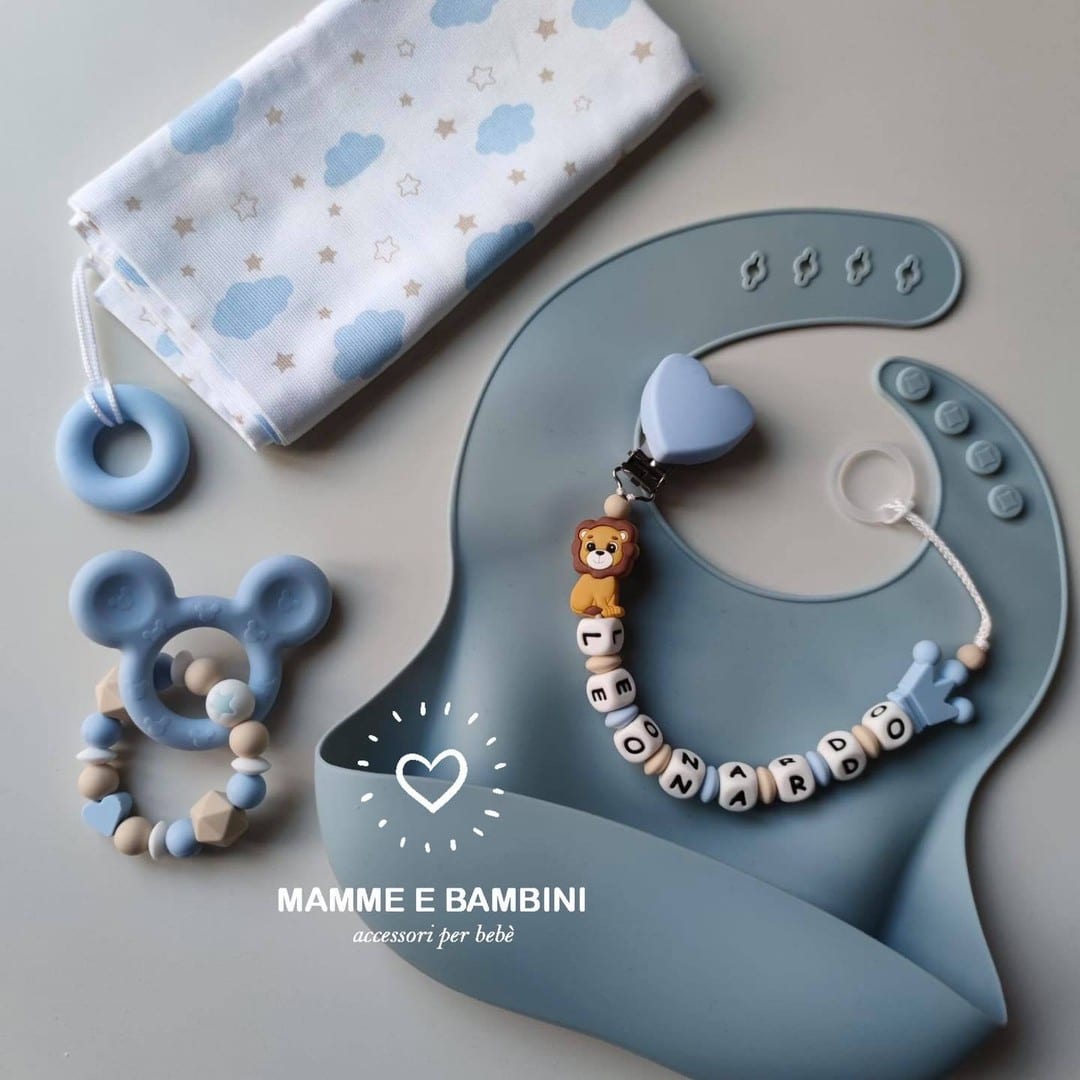 Set nascita personalizzato — esempio reale (Leonardo)