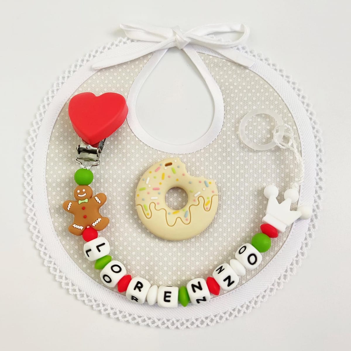 Set nascita personalizzato — esempio reale (Lorenzo)