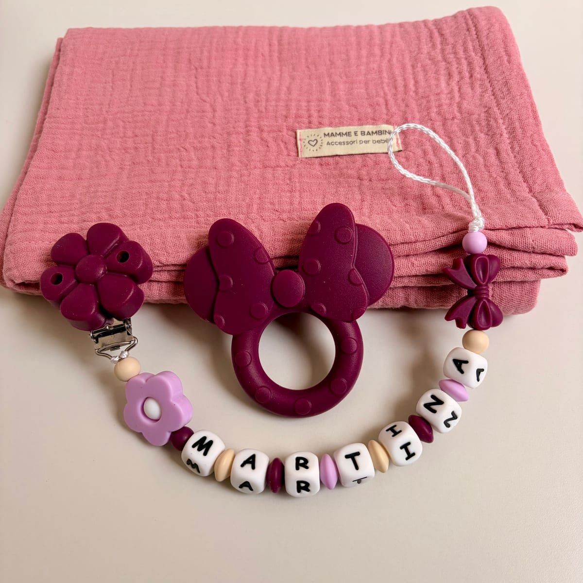 Set nascita personalizzato — esempio reale (Martina)