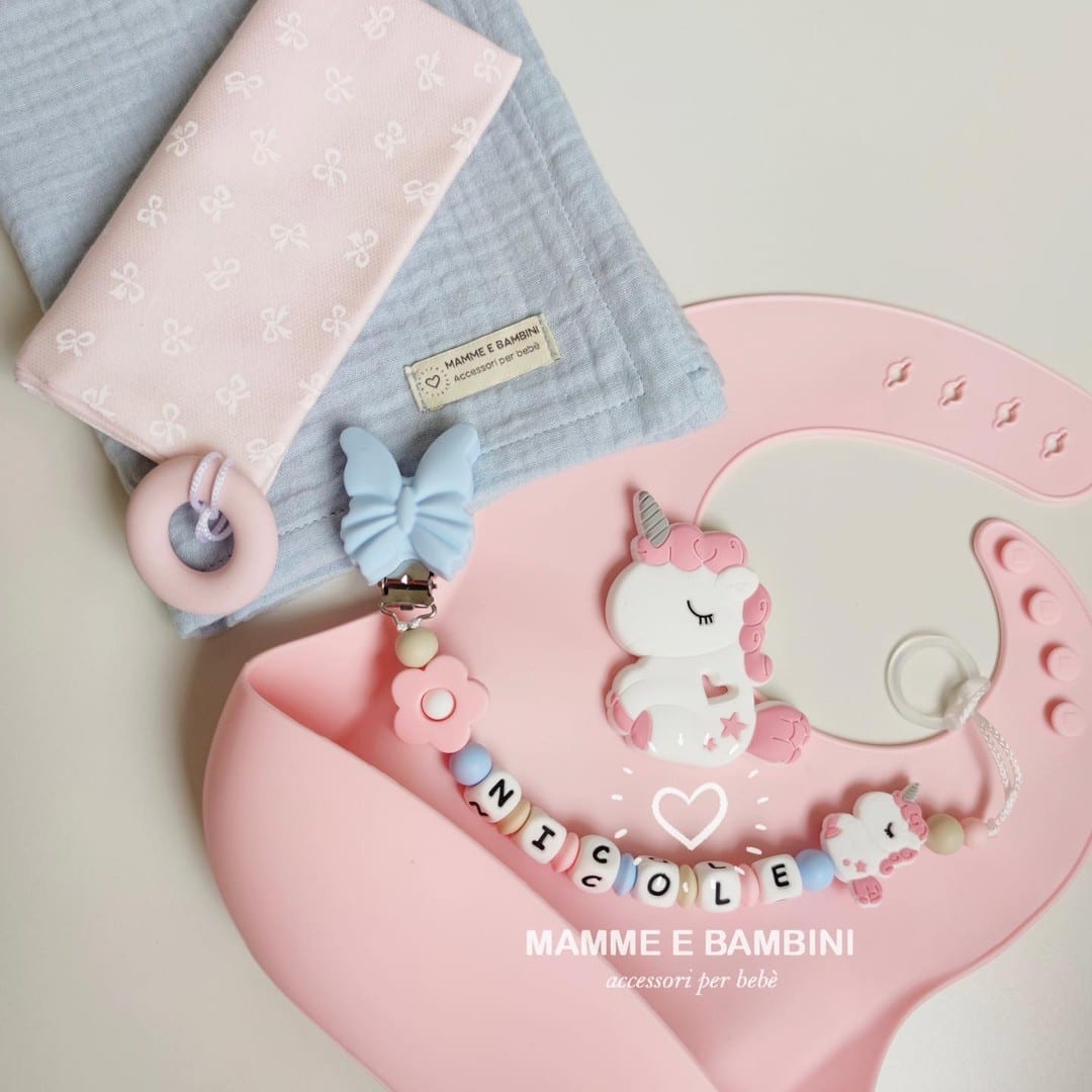 Set nascita personalizzato — esempio reale (Nicole)