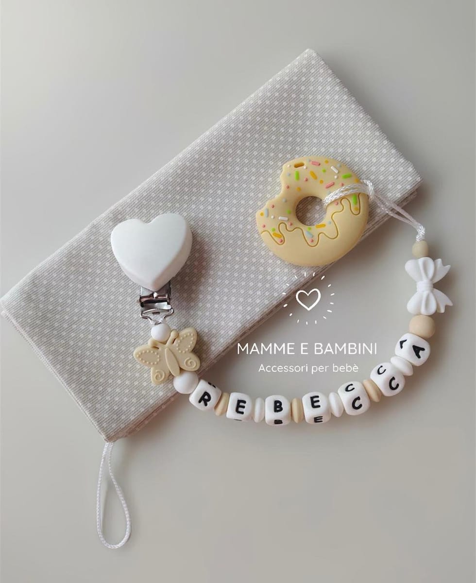 Set nascita personalizzato — esempio reale (Rebecca)