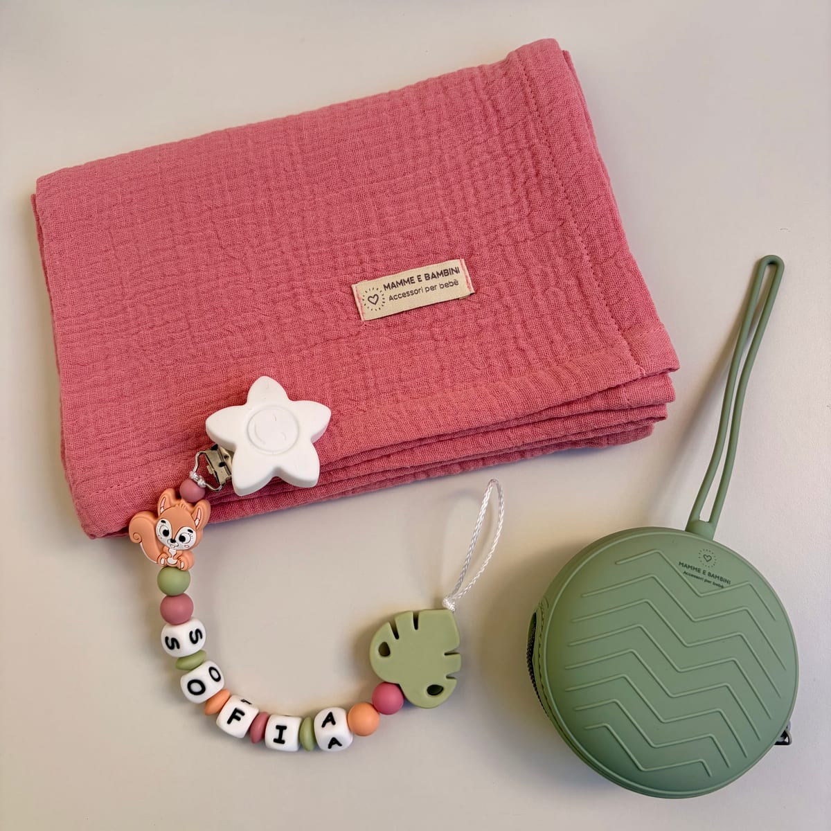 Set nascita personalizzato — esempio reale (Sofia)