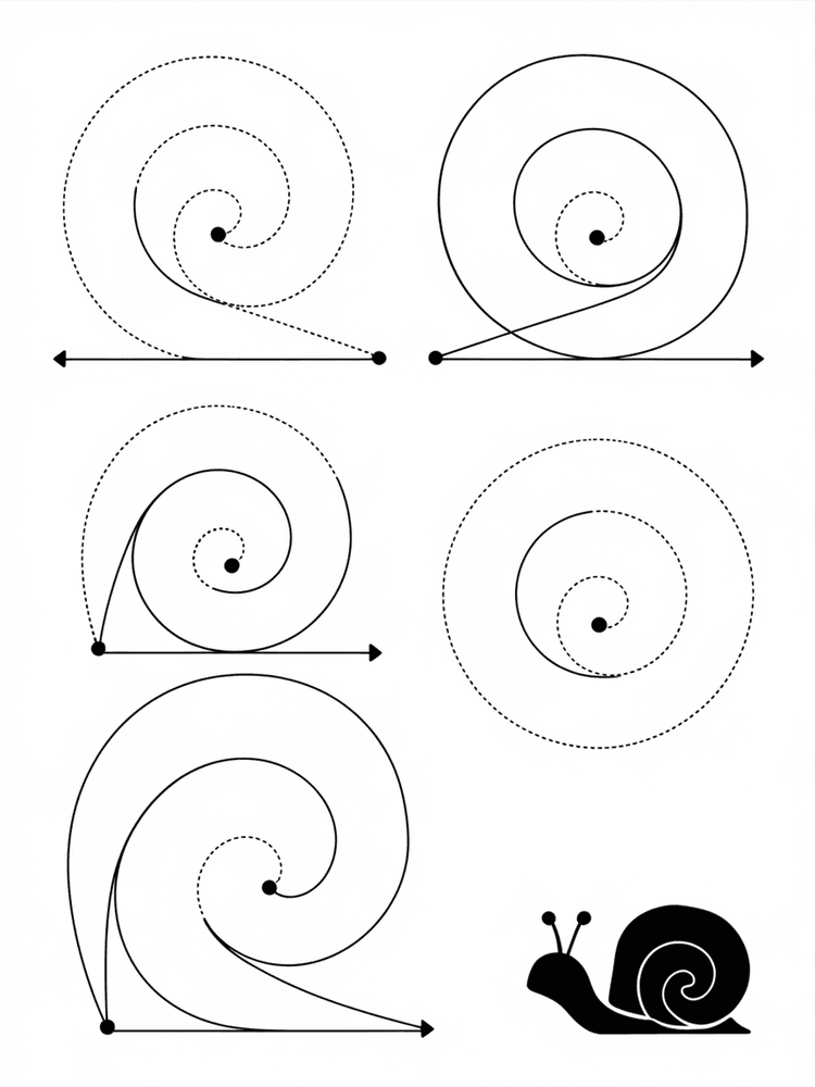 Spirali: il guscio della lumaca