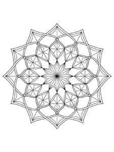 Mandala stellato